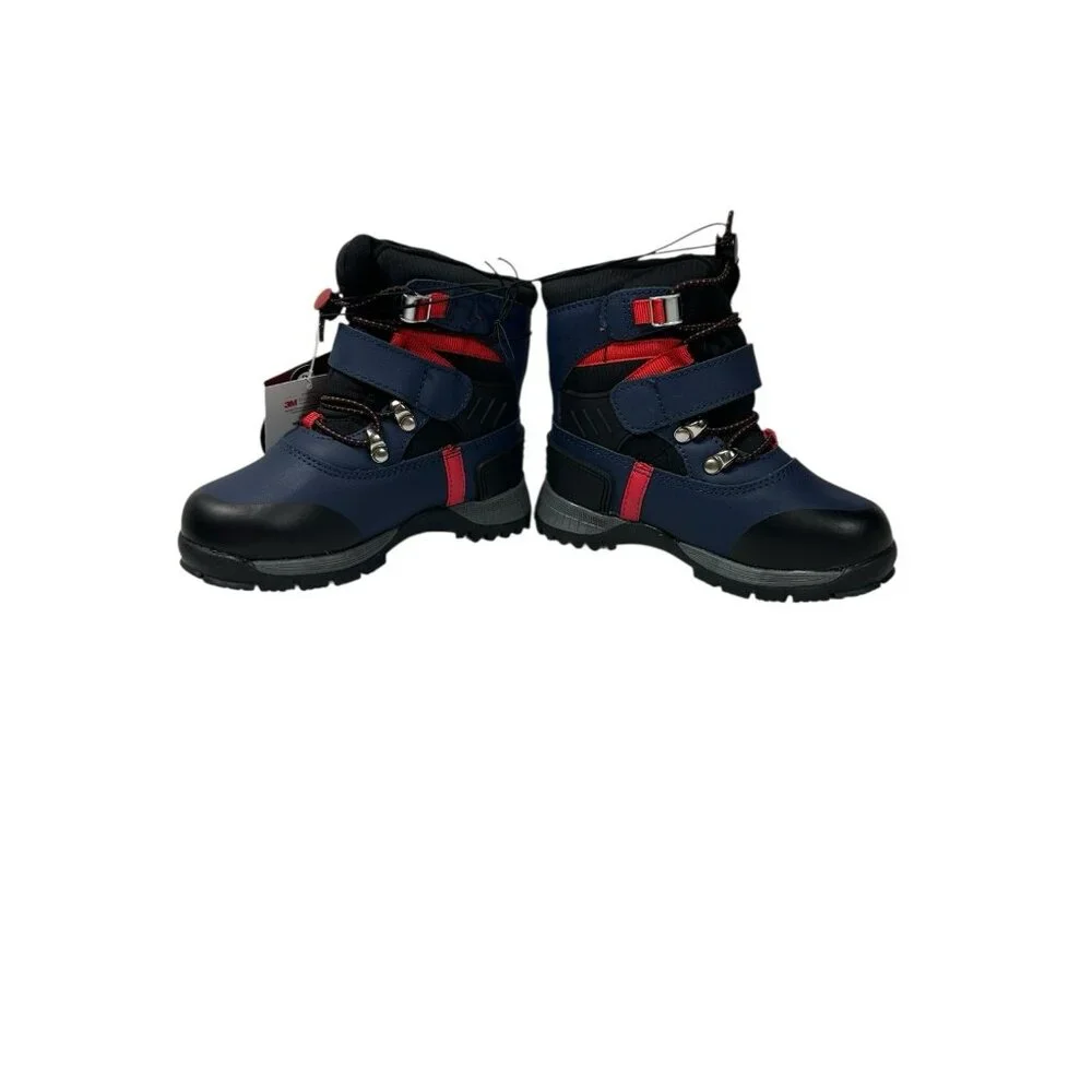 3M thinsulate toddler leather memory foam‎ winter snow boots size 9